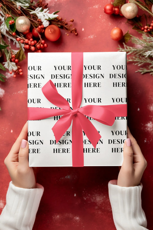 Personalized Wrapping Paper: Custom Holiday Gift Wrap