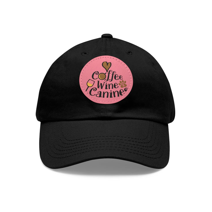 Dad Hat with Leather Patch (Round) - Caps - Pets In Prints