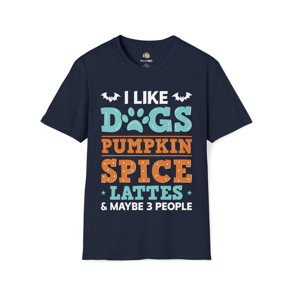 Dog Lover Pumpkin Spice Latte Humor Unisex T-Shirt - T-Shirt - Pets In Prints