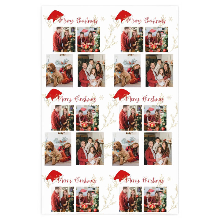 Personalized And Customized Chritmas Gift Wrapping Paper - Home Decor - Pets In Prints