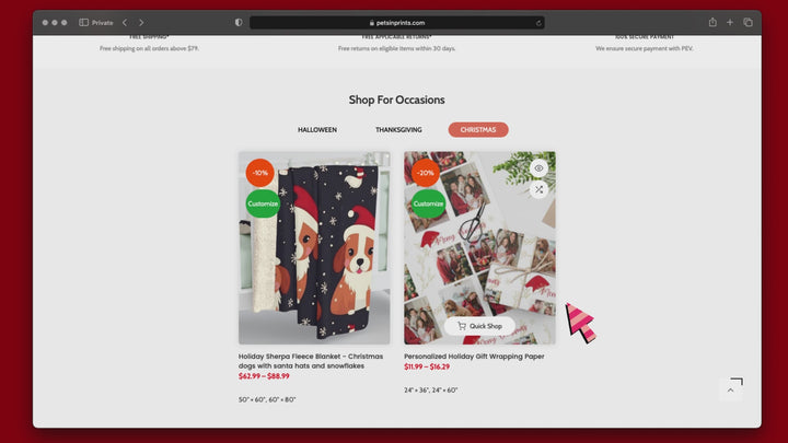 customizing or personalizing gift wrapper video