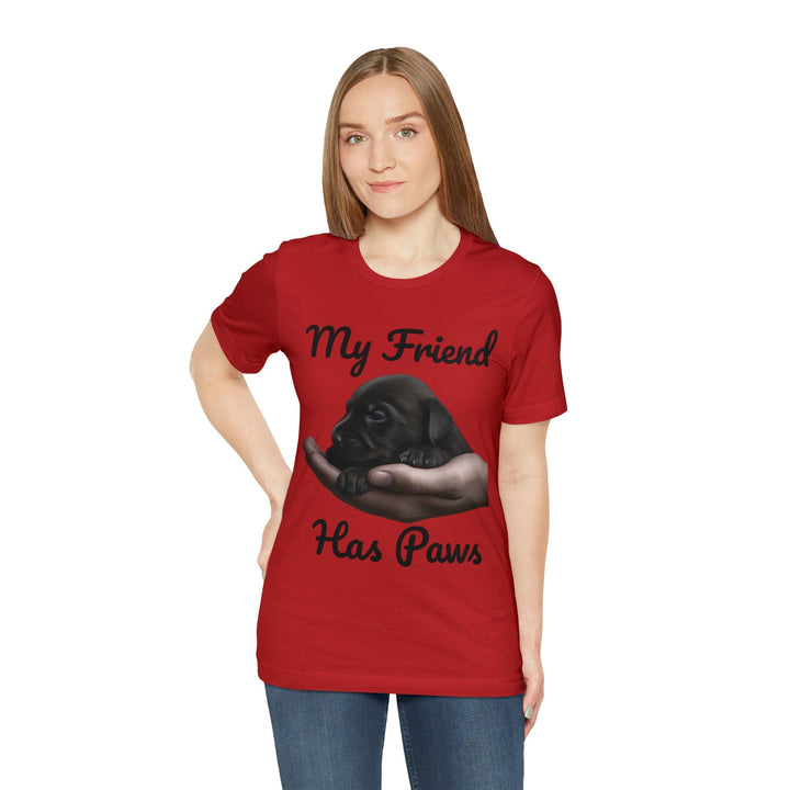 Women's Jersey Short Sleeve Tee - T-Shirt - Pets In Prints