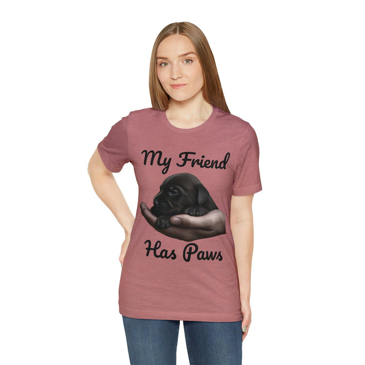 Women's Jersey Short Sleeve Tee - T-Shirt - Pets In Prints