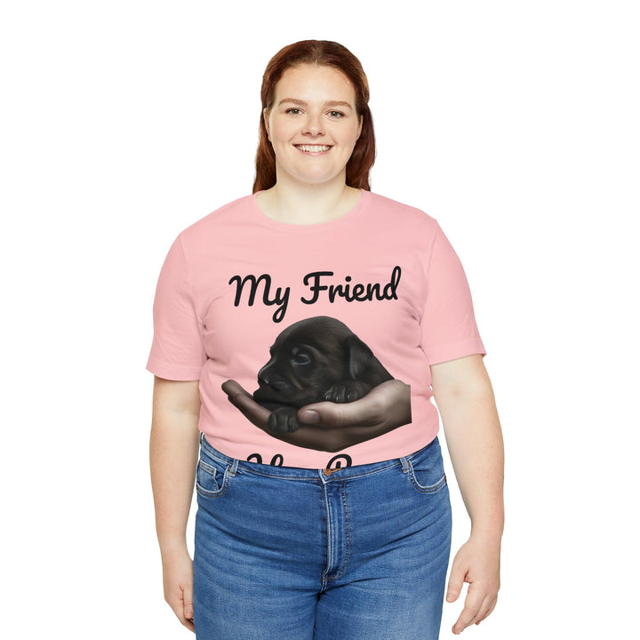 Women's Jersey Short Sleeve Tee - T-Shirt - Pets In Prints