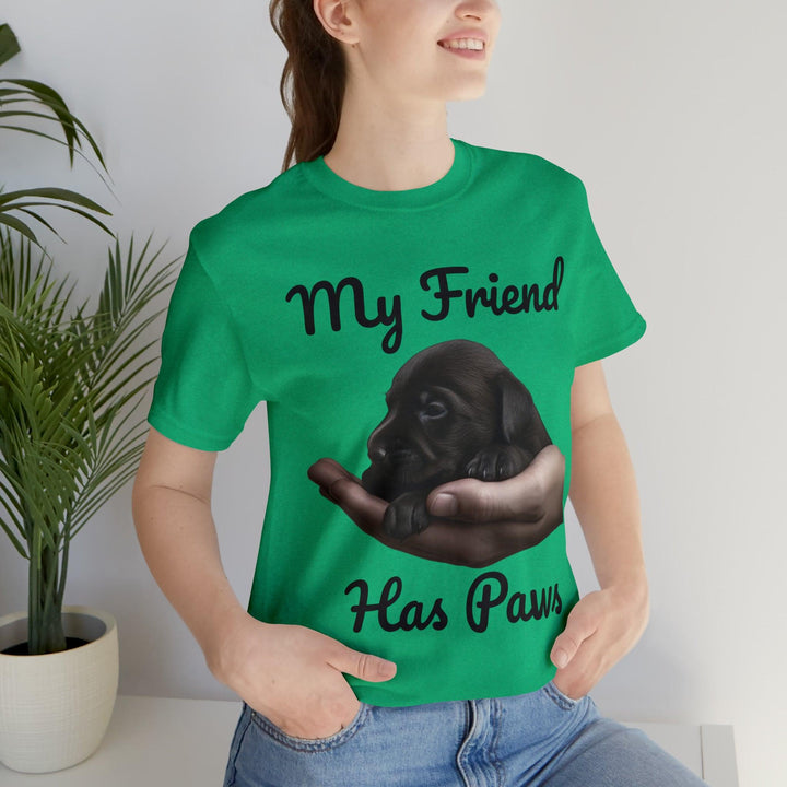 Women's Jersey Short Sleeve Tee - T-Shirt - Pets In Prints