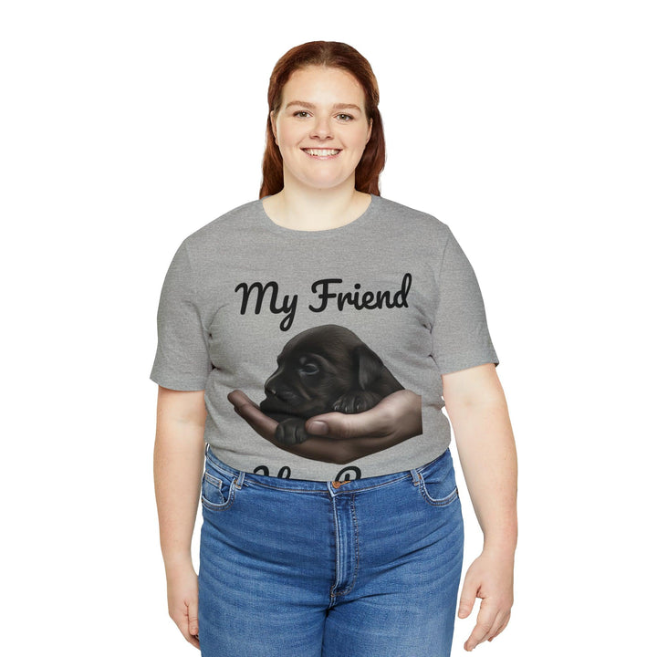 Women's Jersey Short Sleeve Tee - T-Shirt - Pets In Prints