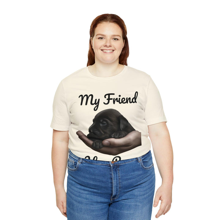 Women's Jersey Short Sleeve Tee - T-Shirt - Pets In Prints