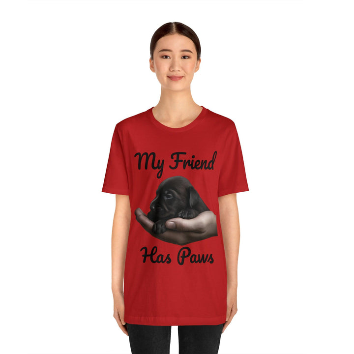 Women's Jersey Short Sleeve Tee - T-Shirt - Pets In Prints