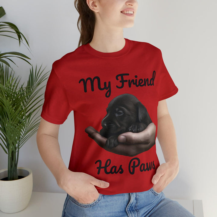 Women's Jersey Short Sleeve Tee - T-Shirt - Pets In Prints