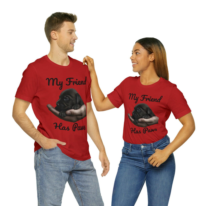 Women's Jersey Short Sleeve Tee - T-Shirt - Pets In Prints