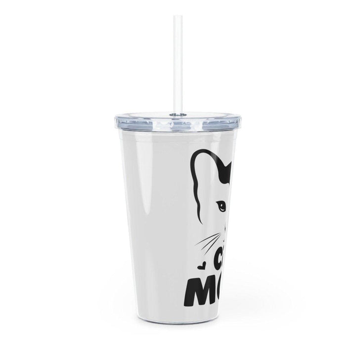 Plastic Tumbler with Straw - Tumbler - Pets In Prints