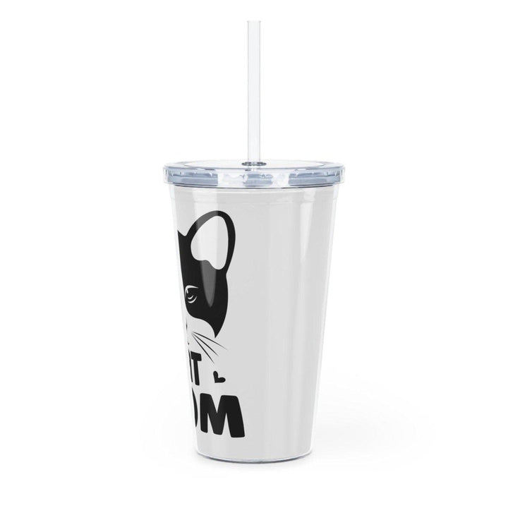 Plastic Tumbler with Straw - Tumbler - Pets In Prints