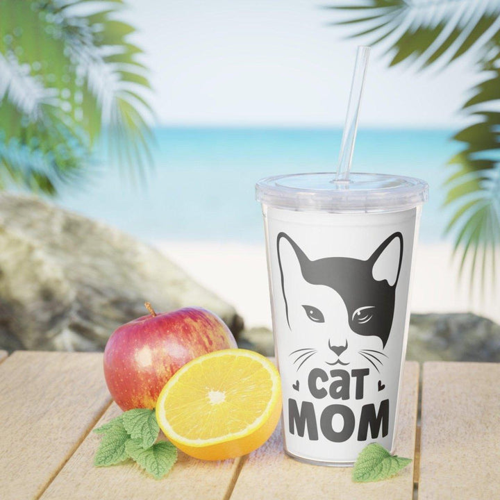 Plastic Tumbler with Straw - Tumbler - Pets In Prints