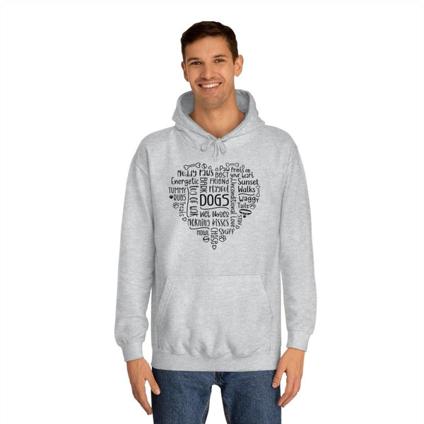 Unisex College Hoodie - Hoodie - Pets In Prints