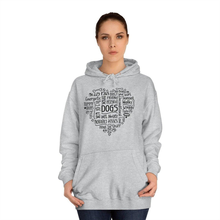 Unisex College Hoodie - Hoodie - Pets In Prints