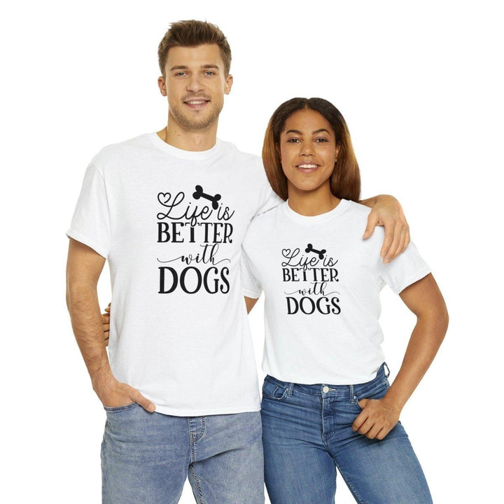 Unisex Heavy Cotton Tee - T-Shirt - Pets In Prints