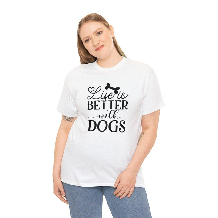 Unisex Heavy Cotton Tee - T-Shirt - Pets In Prints