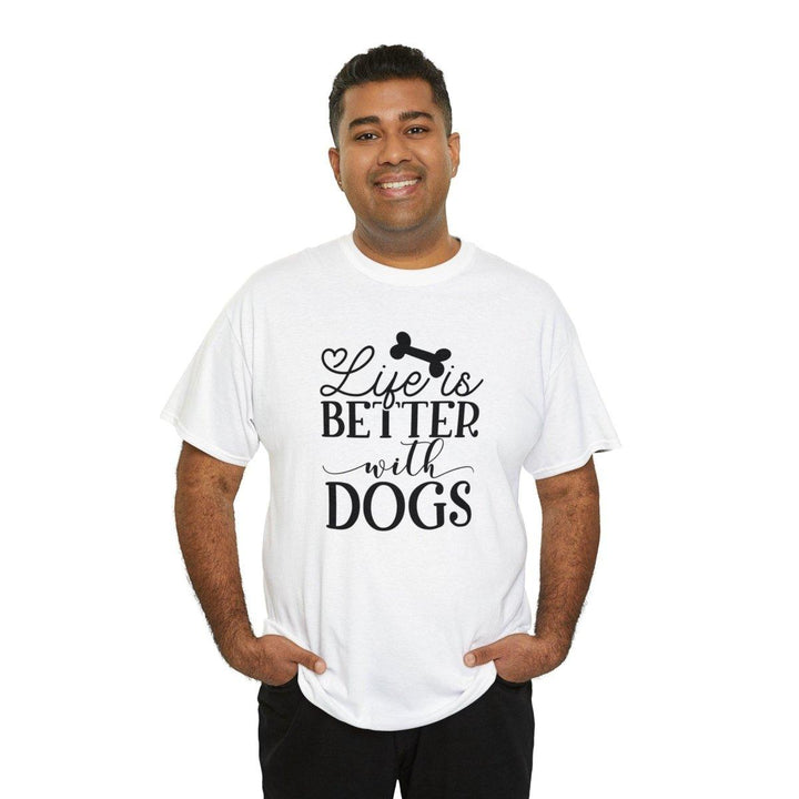 Unisex Heavy Cotton Tee - T-Shirt - Pets In Prints