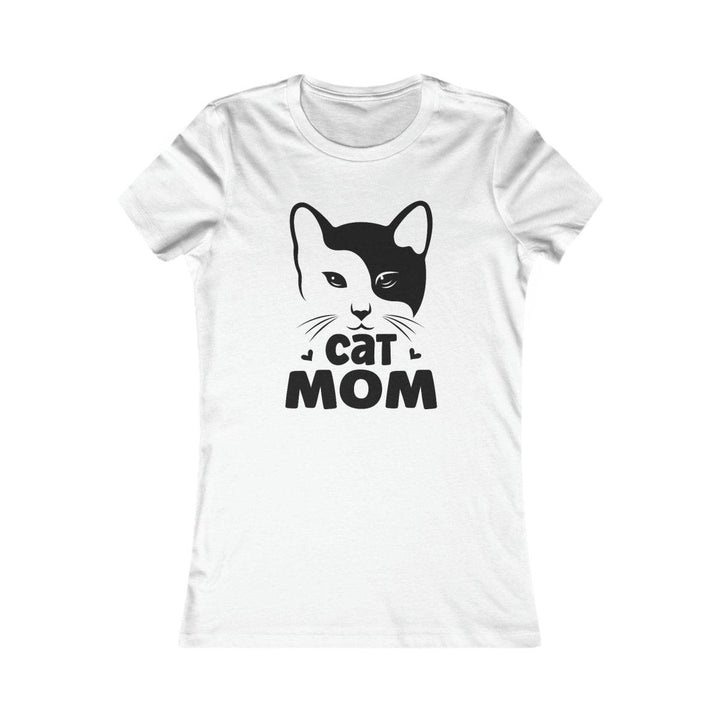 Women's Favorite Tee (Cat Mom) - T-Shirt - Pets In Prints